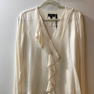 Theory blouse. Never worn! Tags still on
